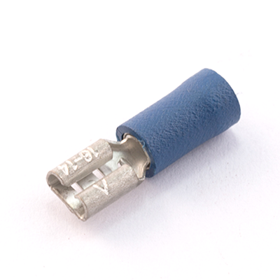 Blue Pre-Insulated Female Push-On Terminals