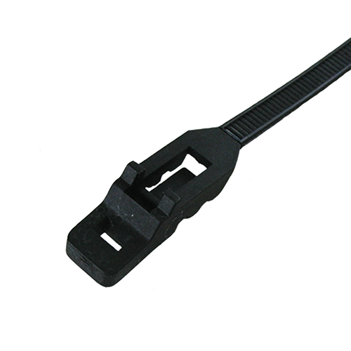 Black Releasable Nylon Cable Ties