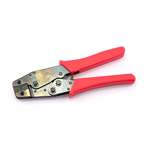 Kleine Hand Ratchet Krimp Tool voor Bootlace Ferrules 0.5 - 2.5mm² c/w Die