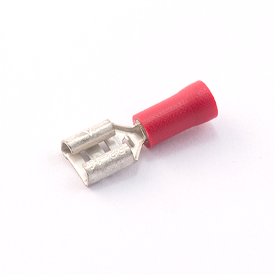 Red Pre-Insulated Female Push-On Terminals