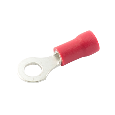 Red Pre-Insulated Ring Crimp Terminals