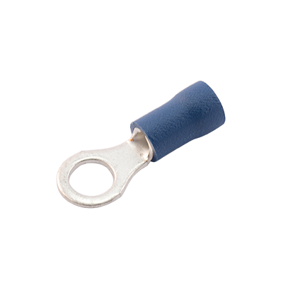 Blue Pre-Insulated Ring Crimp Terminals