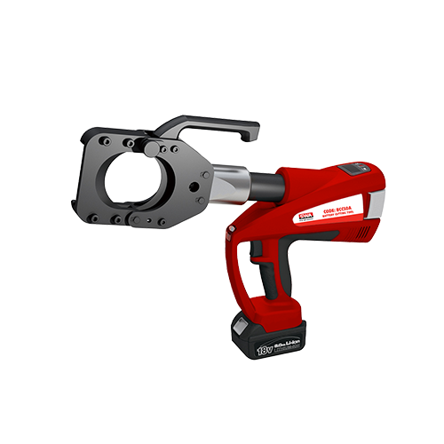 Battery Operated Cutter for Non-Armoured & Armoured Cable - Red Handle