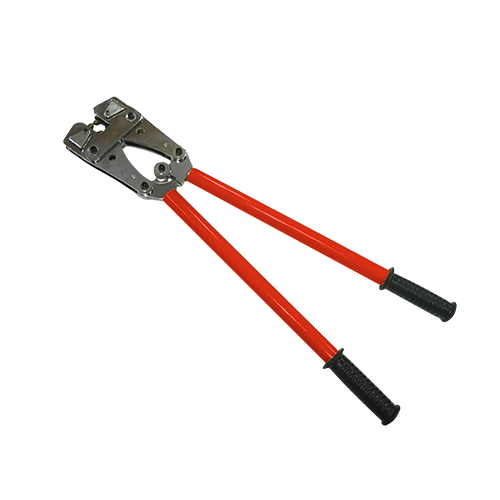 Großes mechanisches Hand-Crimpwerkzeug mit sechseckigen Crimpeinsätzen 6 - 120 mm²