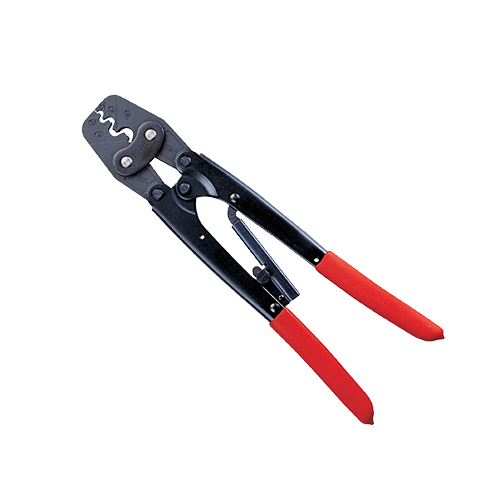 Hand-Ratschen-Crimpzange für unisolierte Kabelschuhe 6 - 25 mm²