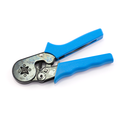Kleine Hand-Ratschen-Crimpzange für Aderendhülsen 0,75 - 10mm²
