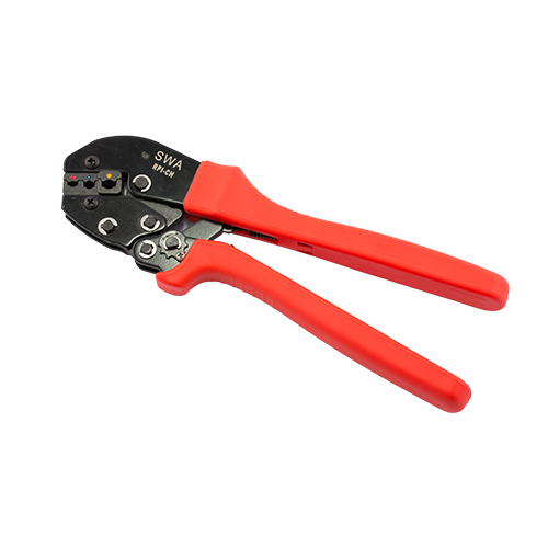 Crimp Tool for Pre-insulated Terminals 0.5mm² - 6.0mm² - Red Handle